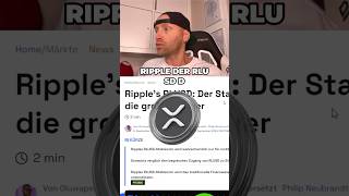 Ripples RLUSD 2024❗️Ünterstützung für XRPxrp xrpripple xrpnews xrpcoin [upl. by Landri]