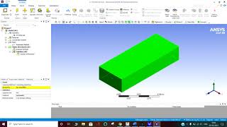 Thermal Stresses due to temperature variation in Ansys [upl. by Shea]