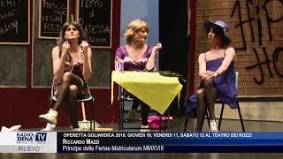 Operetta Goliardica 2018 giovedì 10 venerdì 11 sabato 12 al Teatro dei Rozzi [upl. by Anahcar526]