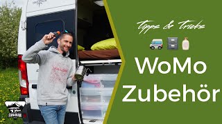 Wohnmobil Zubehör  Meine 10 BESTEN Helfer auf Reisen [upl. by Ehcadroj703]