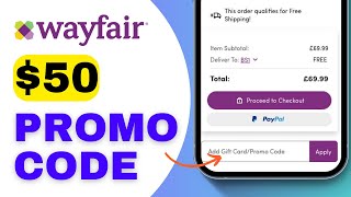 How to Find 50 Wayfair Promo Code 100 Working Coupon [upl. by Ardnatal981]