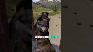 Wolves Are Terrifying in Rust One Thing Can Stop ThemSorta rust rustshorts rusttips [upl. by Gnut]