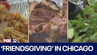 Community Friendsgiving event feeds hundreds in Chicago area [upl. by Gintz]