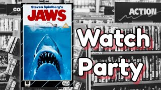 Jaws 1975 49th Anniversary Watch Party amp Commentary with ajsmovieplace [upl. by Annodal]