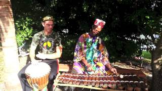 West African Balafon amp Djembe Drum Classes in Miami [upl. by Hein]