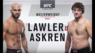 Ben Askren  Robbie Lawler [upl. by Neirbo]