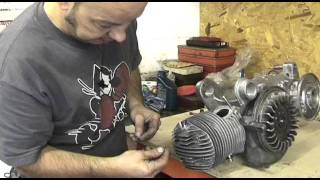 Fitting a Mugello 225 kit to a Lambretta engine [upl. by Clancy]