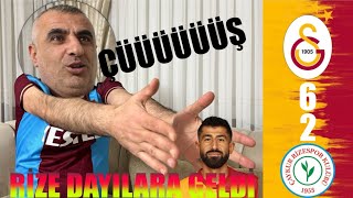 KÜRŞAT VE DAYI GALATASARAY RİZESPOR MAÇINA TEPKİ VERİYOR KEREM NE YAPTI ÖYLE😳 [upl. by Dlorej700]