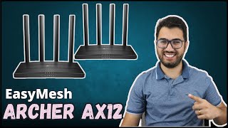 Como configurar WIFI MESH no Tplink Archer AX12 [upl. by Airotna]