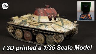 I 3D printed a 135 Scale Model  Uniformation GK Two  135 WW2 Diorama [upl. by Eitten399]