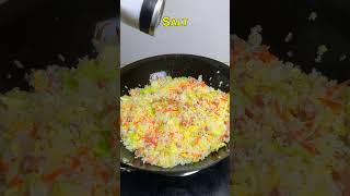 Egg Fried Rice 🍳🍚 StreetFood ChineseFood AsianCuisine [upl. by Aicilana]