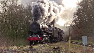 S160 Superpower  Churnet Valley Railway  2nd February 2020 [upl. by Gerrard752]