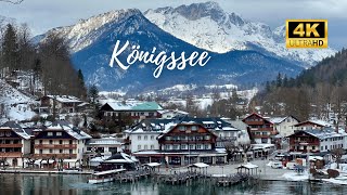 Schönau am Königssee  A beautiful village in the Bavarian Alps of Germany  4K 60fps [upl. by Thagard]