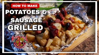 The Best Roasted Potatoes Cooked In Foil EVER [upl. by Blondie]