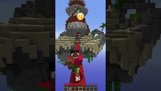 Joined Dangerous Bedwars Game vs Emoji Scary Reaction shorts minecraft meme [upl. by Akilat967]