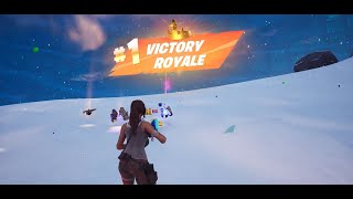 Fortnite Victory Royale with Lara Croft [upl. by Ijuy588]