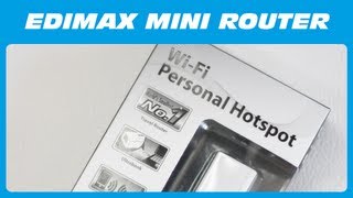 Edimax Mini Router BR6258nL Unboxing amp Kurzreview [upl. by Eceinhoj]