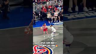 Caitlin Clark made a statement this game caitlinclark basketball wnba [upl. by Lanie]