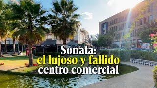 Así es la lujosa plaza Sonata el fallido monstruo comercial en Angelópolis [upl. by Adnofal]