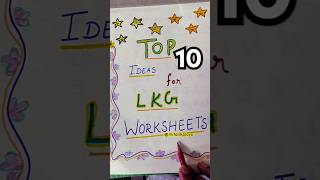 Top 10 ideas for LKG English worksheet Mitankplays Ankitaengineer [upl. by Frasquito]