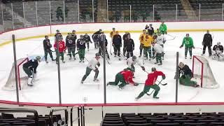 MN Wild Development Camp SAG clip [upl. by Novrej602]