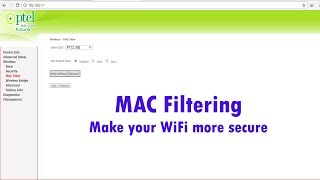 How to set MAC address in WiFi router [upl. by Airalednac862]