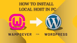 How to Install Localhost on PC using WampServer for WordPress  StepbyStep Guide 2024 [upl. by Haveman]