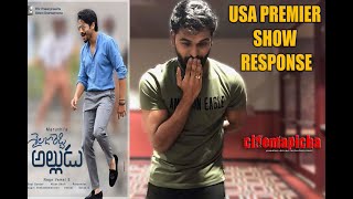 Shailaja Reddy Alludu USA Premier Show Audience Response [upl. by Annonyw]