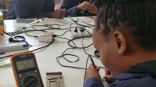 use of multimeter in testing current and voltage [upl. by Narud]