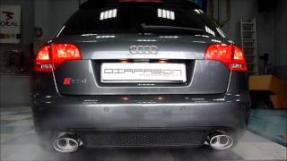 Echappement MILLTEK exhaust Audi RS4 [upl. by Adler]