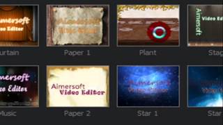 Aimersoft Video Editor from Starting Interface [upl. by Floro]