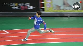 BANGTAN BOMB BTS 방탄소년단 a 400meter relay race  2016 설특집 아육대 [upl. by Franzoni365]