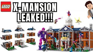 NEW 2024 LEGO XMEN MANSION LEAKED FIRST IMAGES [upl. by Panayiotis28]