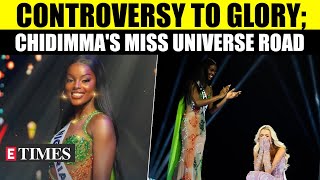 Nigerias Chidimma Scripts History At Miss Universe 2024 From Xenophobia Target To Glory [upl. by Nosnorb]