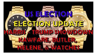 US Politics Election Extra Lawfare Butler Helene amp Watches [upl. by Hoopen]