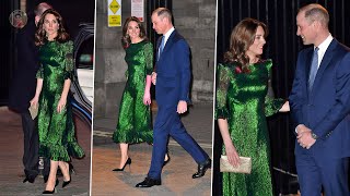 Princess Catherine Stole The Limelight In A Falconetti Gown At The Embassy Of Ireland [upl. by Gulgee]