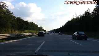 VW Golf 6 R 270 ps Top Speed 250 kmh 0100 kmh 55s Highway [upl. by Ennaerb610]