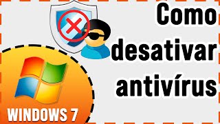 Como desativar o antivírus do Windows 7 [upl. by Atiuqiram330]