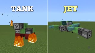 3 WAR MACHINES IN MINECRAFT [upl. by Clorinde]