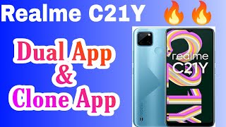 realme c21y dual app settings  App Clone settings [upl. by Pampuch]