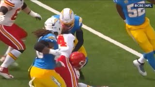 Rashee Rice Knee Injury  CHIEFS vs CHARGERS  202425 NFL SEASON WEEK 4 [upl. by Ahsekin887]