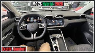 New MG ZS Hybrid 2025 ExciteComfort Review Interior Exterior Details [upl. by Liana]