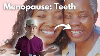 What does Menopause do to your Teeth Dentist Dental Perspective [upl. by Assirol]