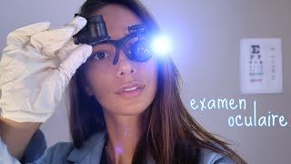 ASMR Français Examen Visuel 👓 Optométriste RP [upl. by Aneleairam970]