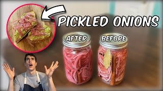 Easy Pickled Red Onions [upl. by Ahsikar577]