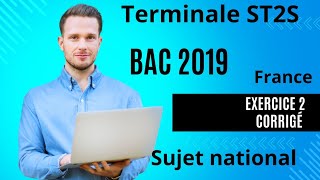 Terminale ST2S Sujet national seconde partie exercice 2 juin 2019 Bac france matière histoire [upl. by Hoskinson]