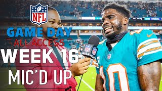 NFL Week 16 Micd Up quotyall know my favorite rapper Futurequot  Game Day All Access [upl. by Frederique]