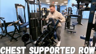 Chest Supported Row  Tutorial [upl. by Ppik790]