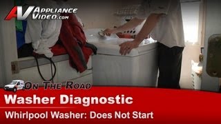 Whirlpool Washer Repair  Does Not Start  Console [upl. by Nottnerb]