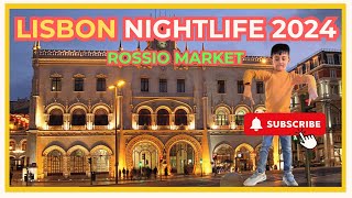 Lisbon Nightlife 2024 Unforgettable Nights at Rossio Night Market lisbonlife portugal lisboa😀 [upl. by Marras317]